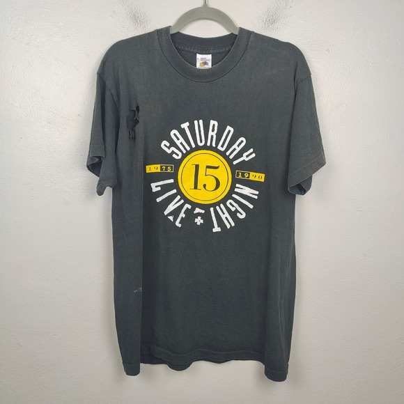 Vintage 90s Saturday Night Live‎ 15th Anniversary T-Shirt XL Single Stitch SNL